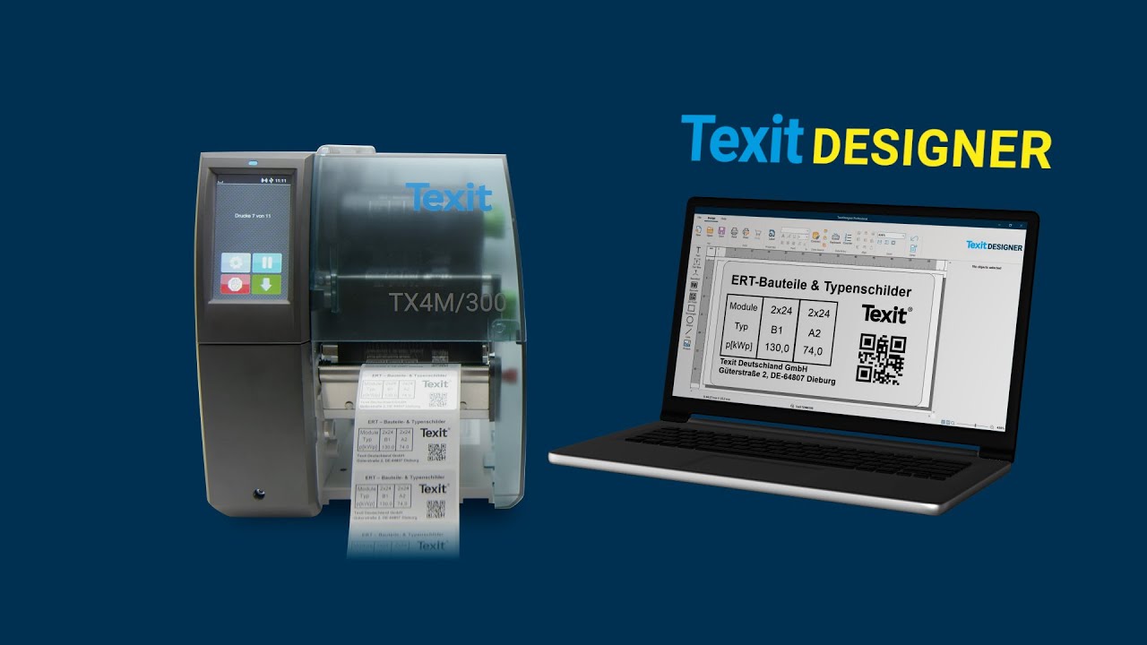 Etikettendruck Software | Etiketten Software - Texit Designer 11