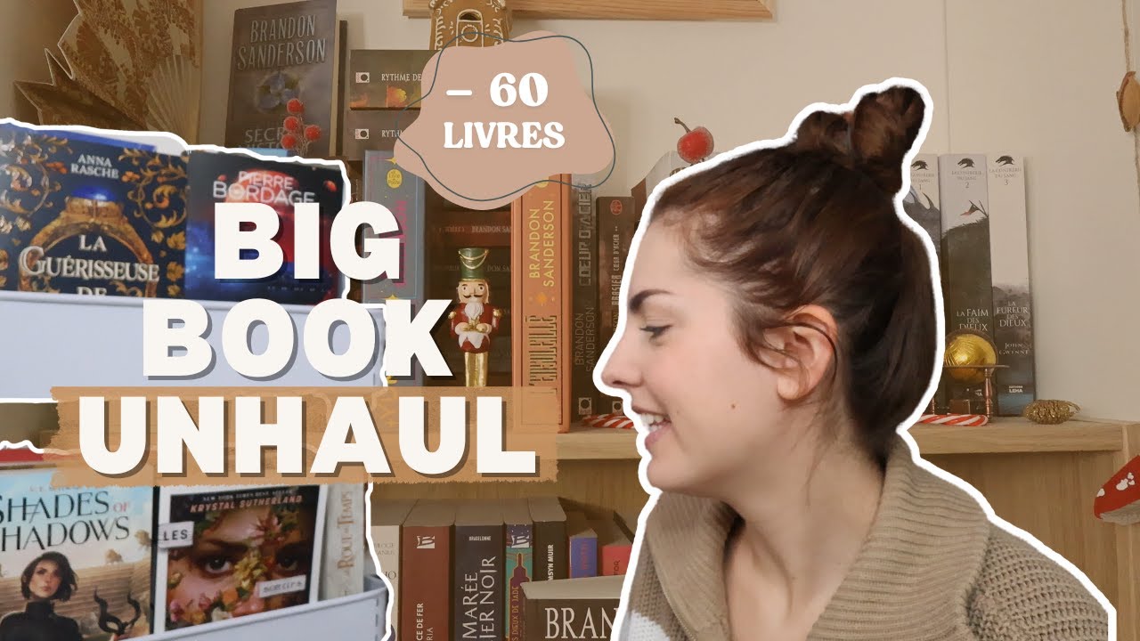 BOOK UNHAUL - Je me débarrasse de plus de 60 livres avant 2026 !