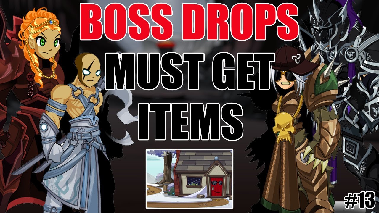 AQW Must Get Boss Drops And Their Items #13 | Mirror BladeMaster! - Free Doom Set - COOLtage