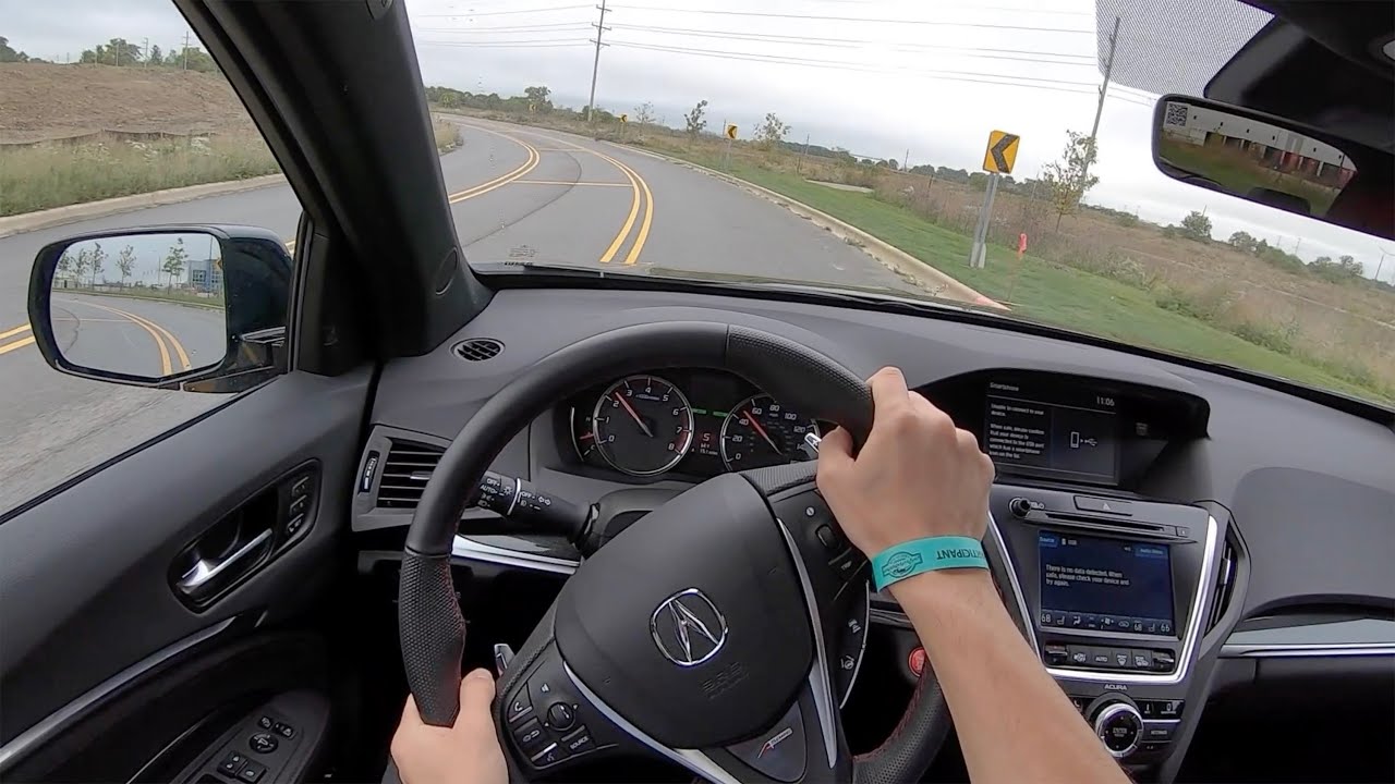 2020 Acura MDX SH-AWD A-Spec - POV Test Drive (Binaural Audio)