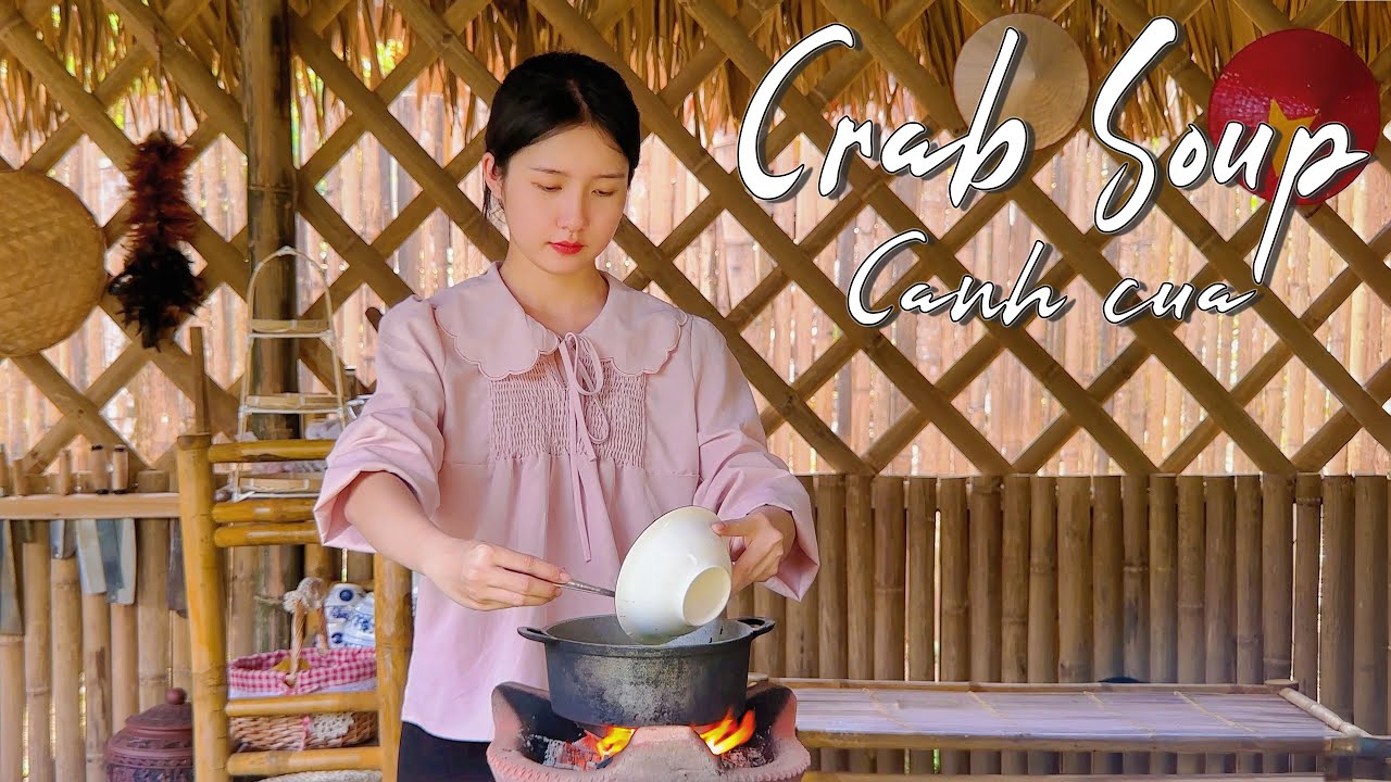 She Catches Crabs in Silence | Cooking a Peaceful Vietnamese Village Meal