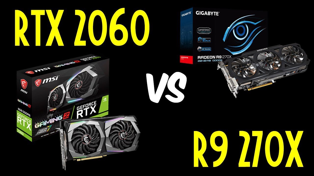 🔻RTX 2060 vs R9 270X🔺 4K Benchmarks [GTA 5 | Far Cry 5 | Witcher 3]⚡