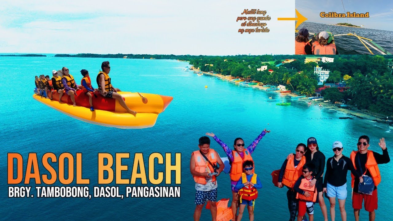 Exploring DASOL BEACH and COLIBRA ISLAND | Tambobong Beach Pangasinan | Paulina's White Beach Resort