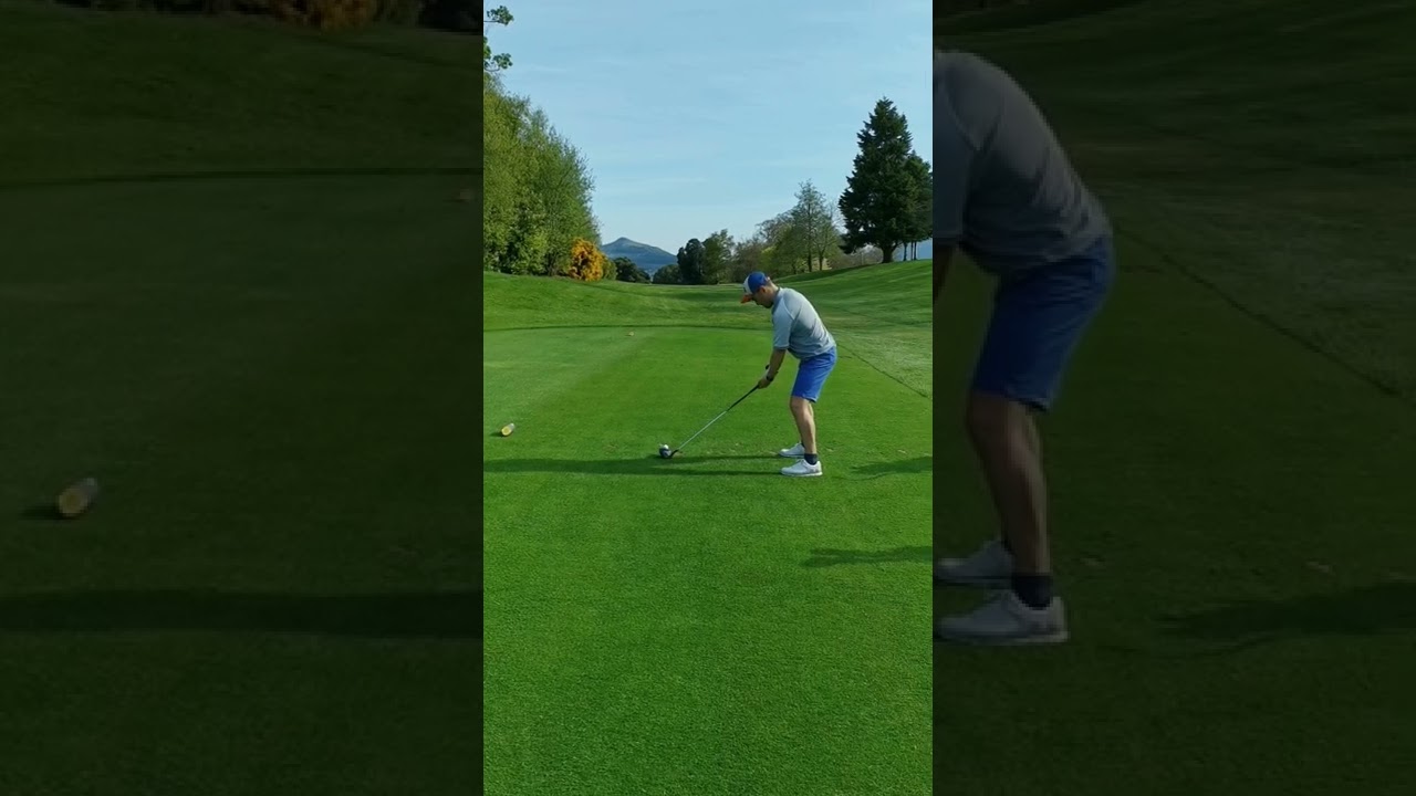 Summer golf Old Conna 9th Hole