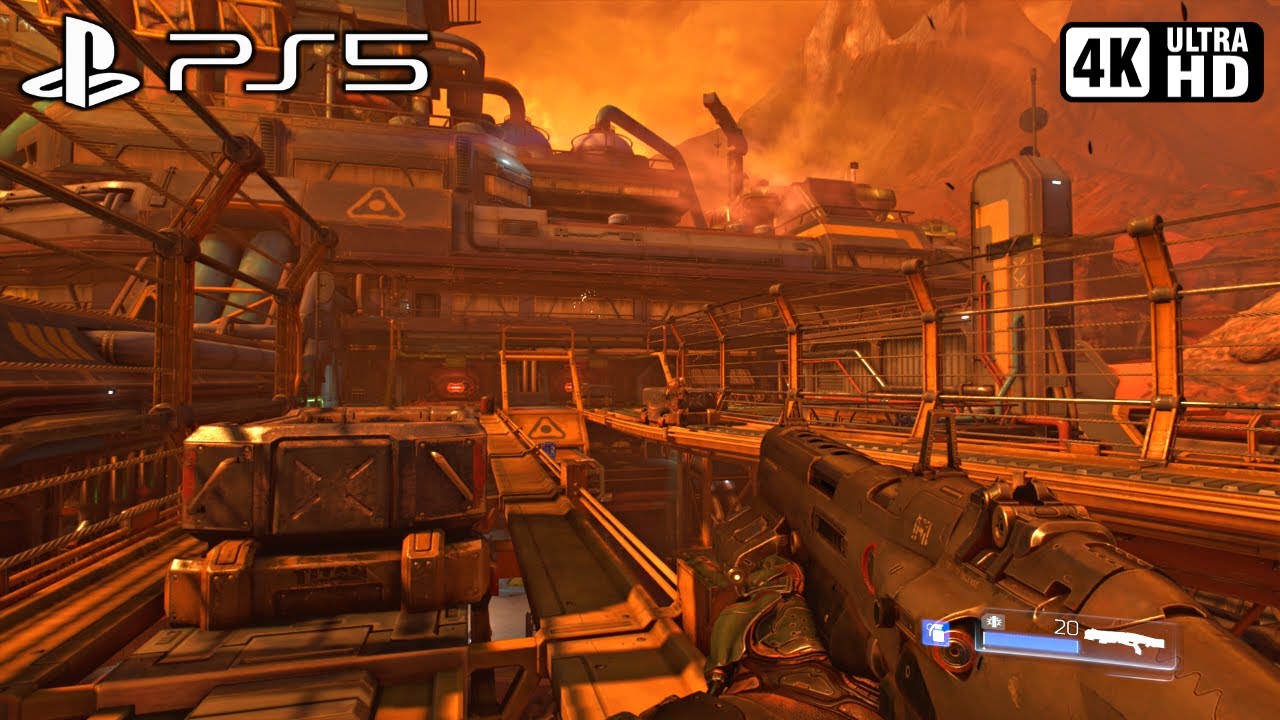 DOOM (2016) | PS5 Gameplay (4K 60FPS)