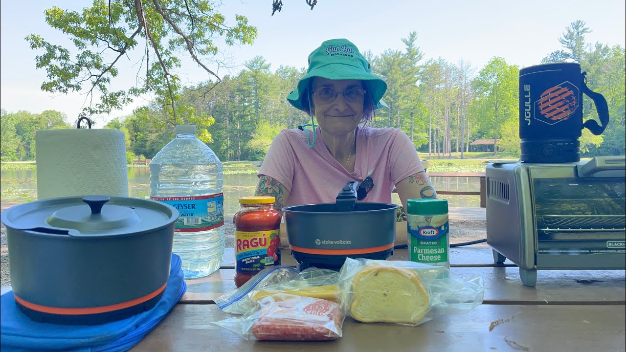 Stoke Voltaics Nomad Cooking System / Spaghetti Dinner
