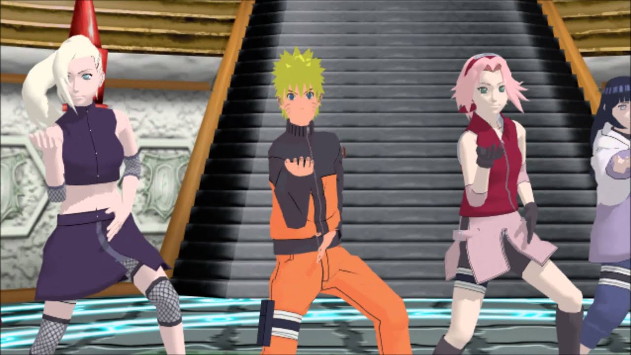 MMD Naruto Little Apple