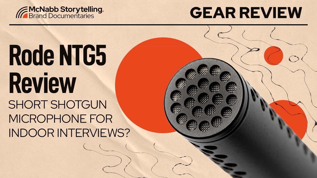 Rode Ntg5 Review | Short shotgun mic for interior interviews?