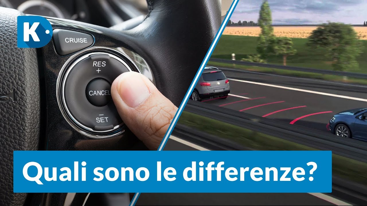 CRUISE ADATTIVO vs CRUISE NORMALE: quali sono le differenze?