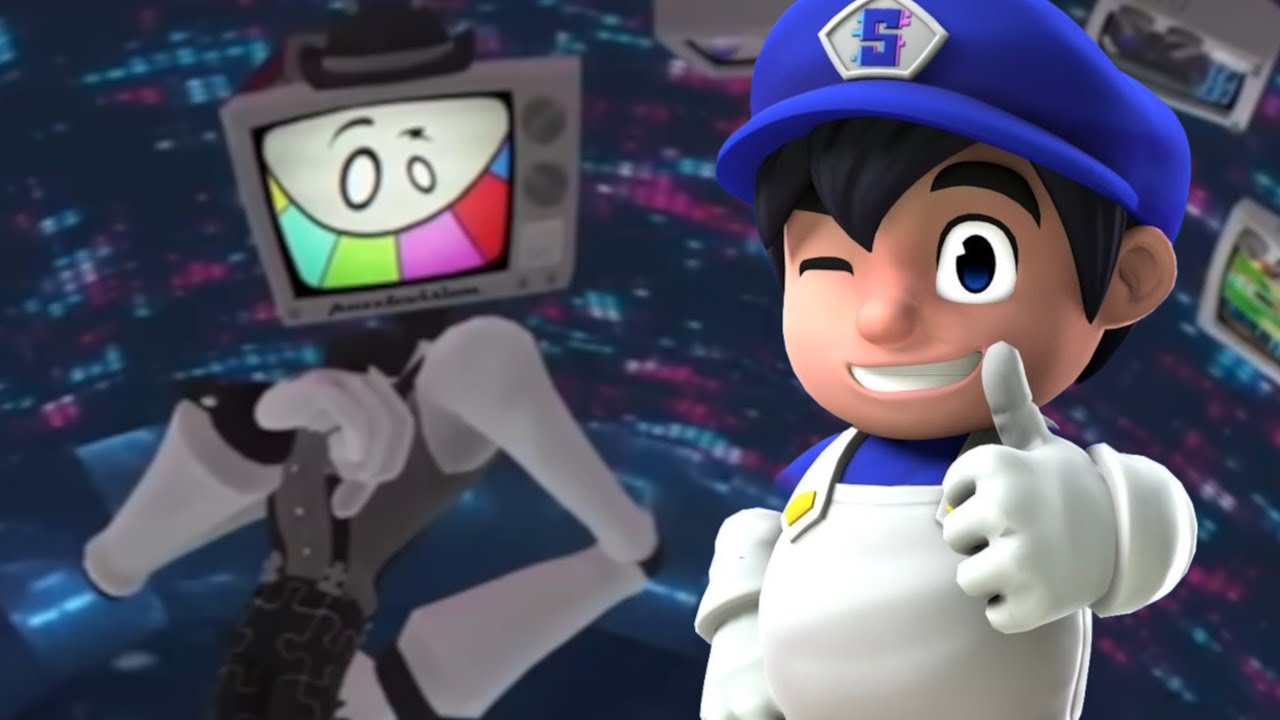 Reacting to SMG4 movie: Puzzle vision