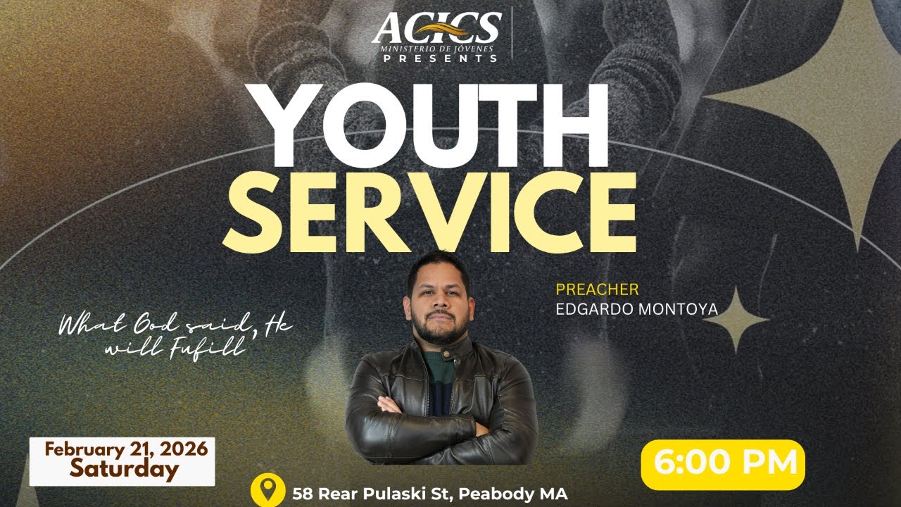 Bienvenidos A Nuestro Servicio De Jovenes