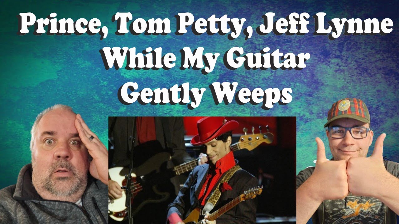 THE BEST GUITAR SOLO OF ALL TIME Prince, Tom Petty, Jeff Lynne While My Guitar Gently Weeps REACTION