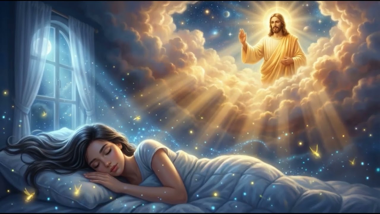 ✨ Sleep With Jesus’ Blessings | Calm Night Prayer & Healing Sleep Music