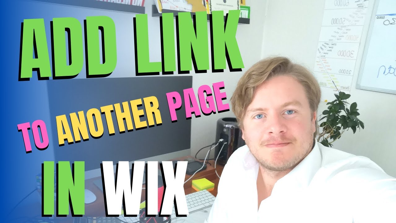 How to Add a Link to Another Page in Wix