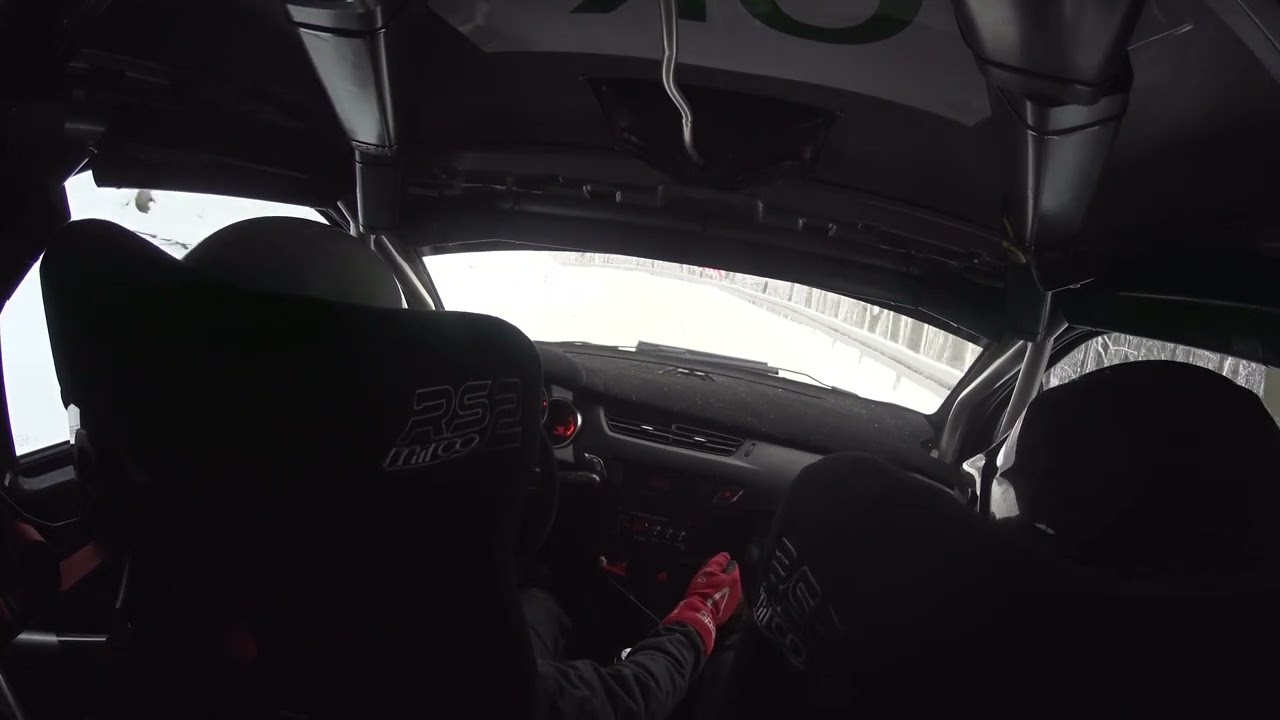 8 BSK Tech Rajd Wikinga 2023 - Os2 Jodłownik - K.Potyra/K.Nowak - Citroen DS3 RallyN