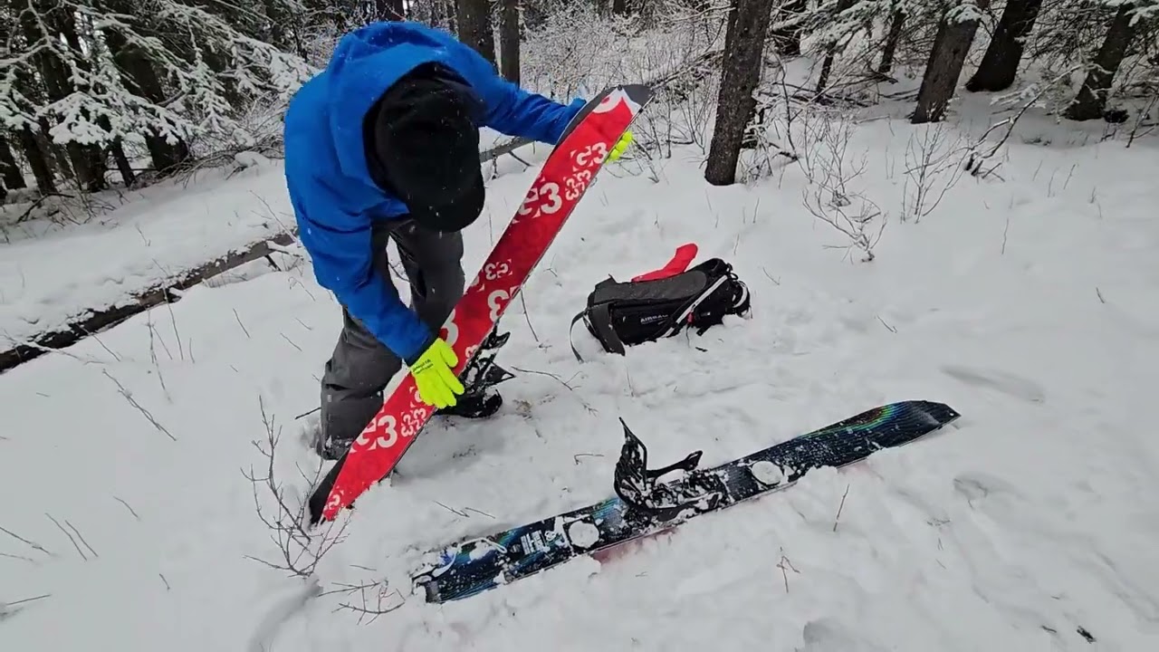 How to Use a Splitboard with Burton Step On Splitboard Bindings