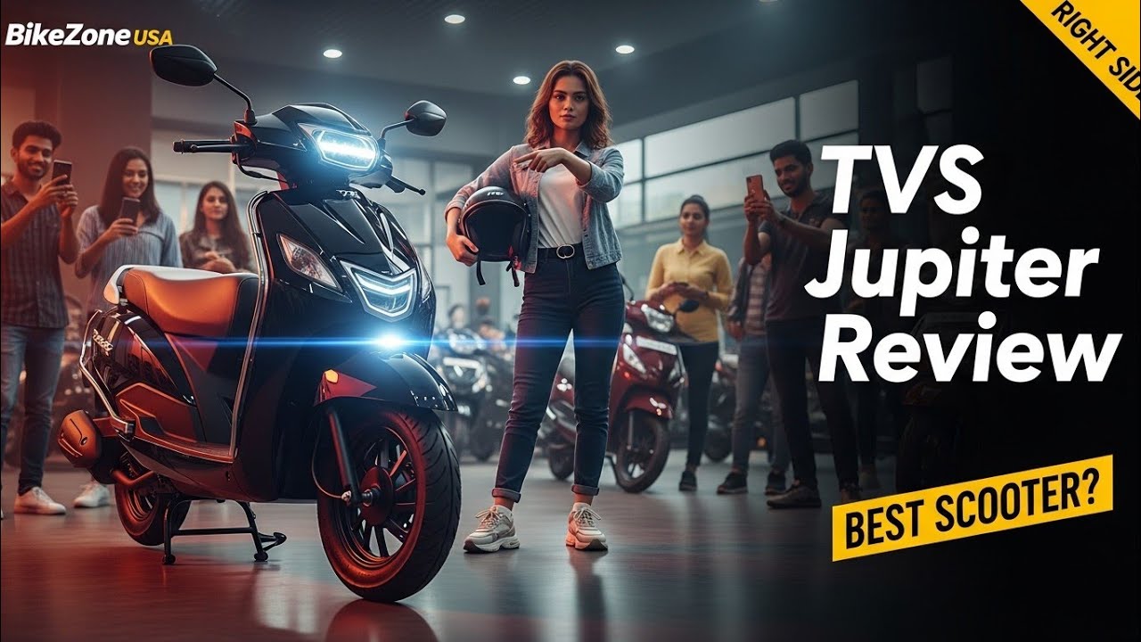 “TVS Jupiter Review 🇺🇸 | Best Family Scooter Finally Launched!” 
