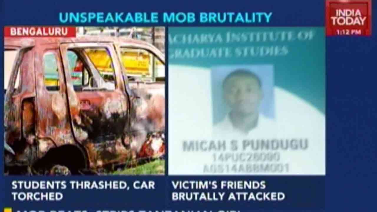 Bengaluru Mob Beat Up, Strip And Assault Tanzanian Girl