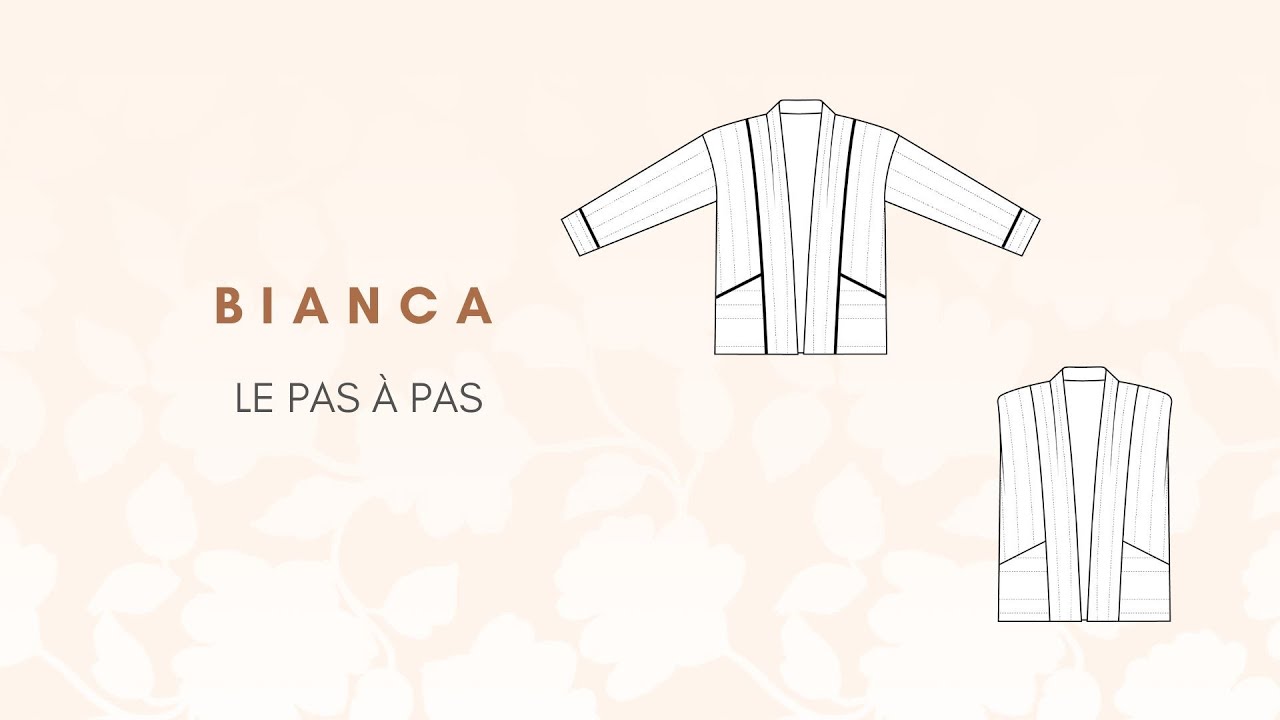 TUTO COUTURE : la veste ou le gilet sans manches Bianca