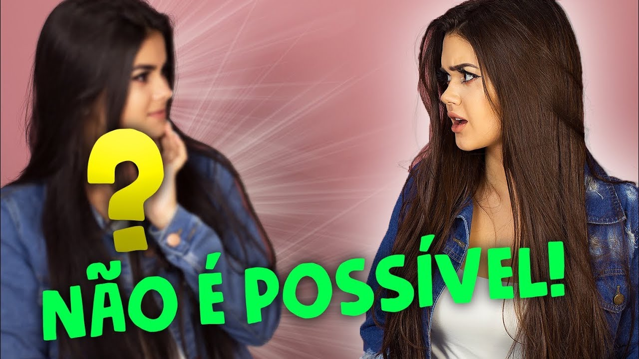 CONHEÇAM MINHA IRMÃ GÊMEA! 😱