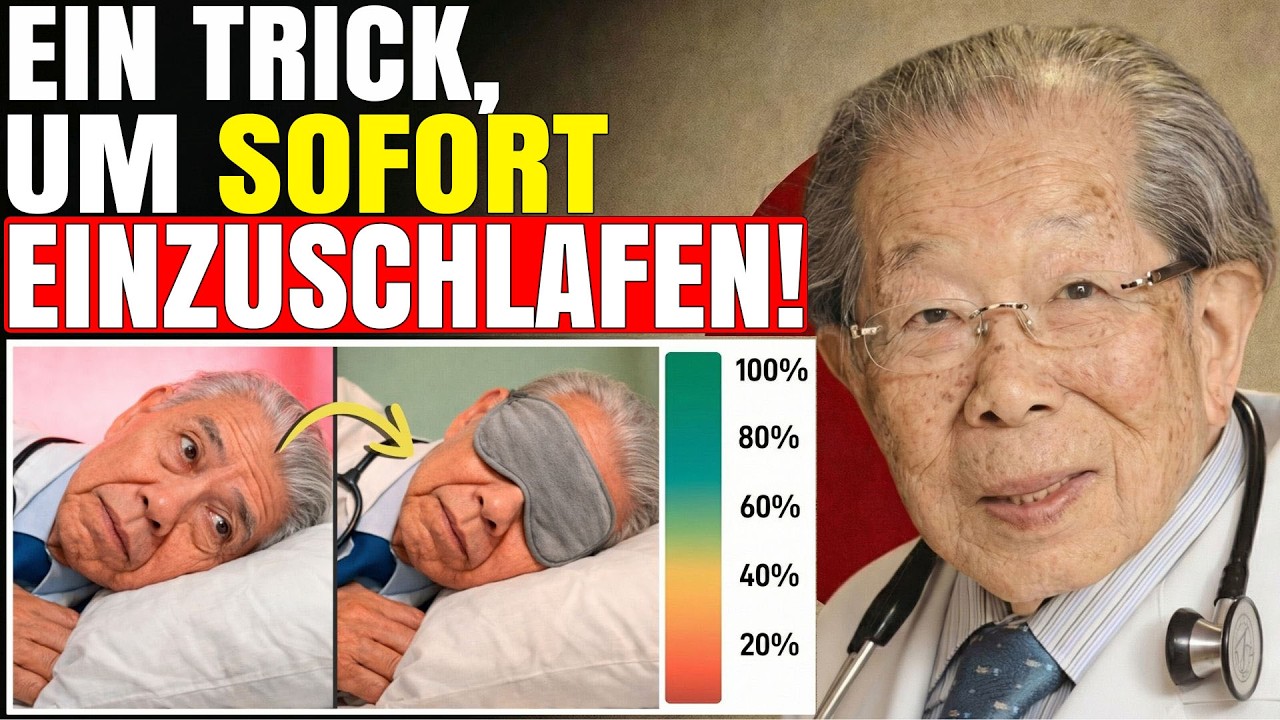 Der älteste Arzt Japans: Der Weg, Ihr Gehirn zum Einschlafen zu bringen (wichtig ab 60)