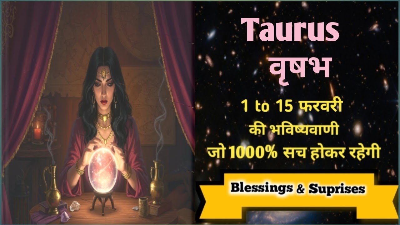 😱वृषभ राशि के लिए 1 से 15 फरवरी तक कैसा होगा🤗🤗🤗