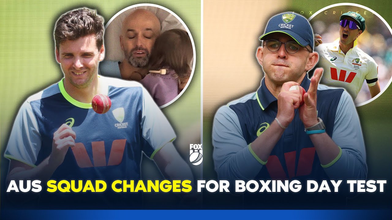 🚨 Australia with TWO squad changes to replace the injured Nathan Lyon & Pat Cummins 😳 | Fox Cricket