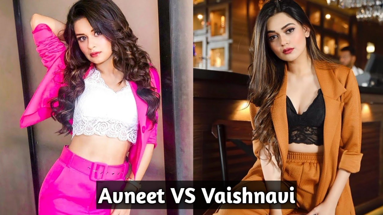 Avneet Kaur vs Vaishnavi Rao in Same Dress👗 #avneetkaur #vaishnavirao