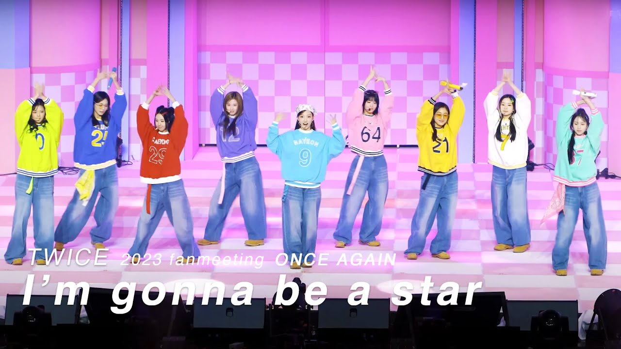 231021 TWICE(트와이스) Once Again 1부 오프닝 'I'm gonna be a star' 4K