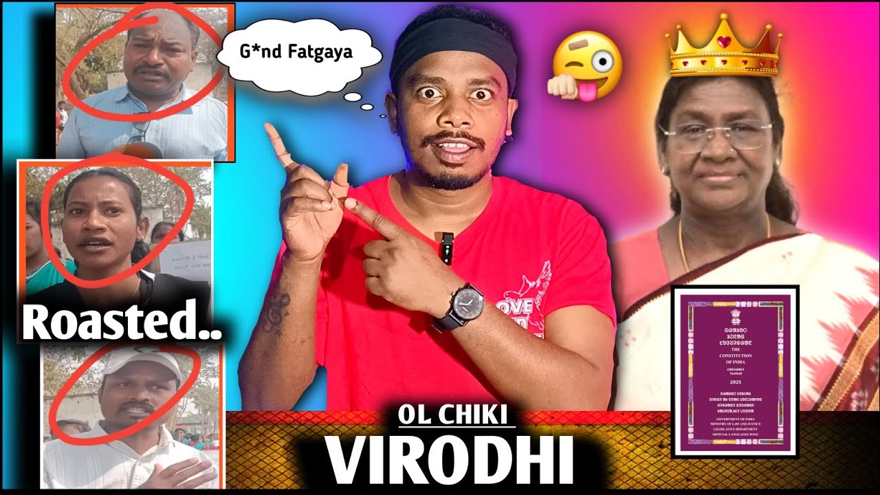 OL CHIKI VIRODHI ❌ DROUPADI MURMU ✅ Olchiki Virodhi Hard Roast || Santhali Roasting video 