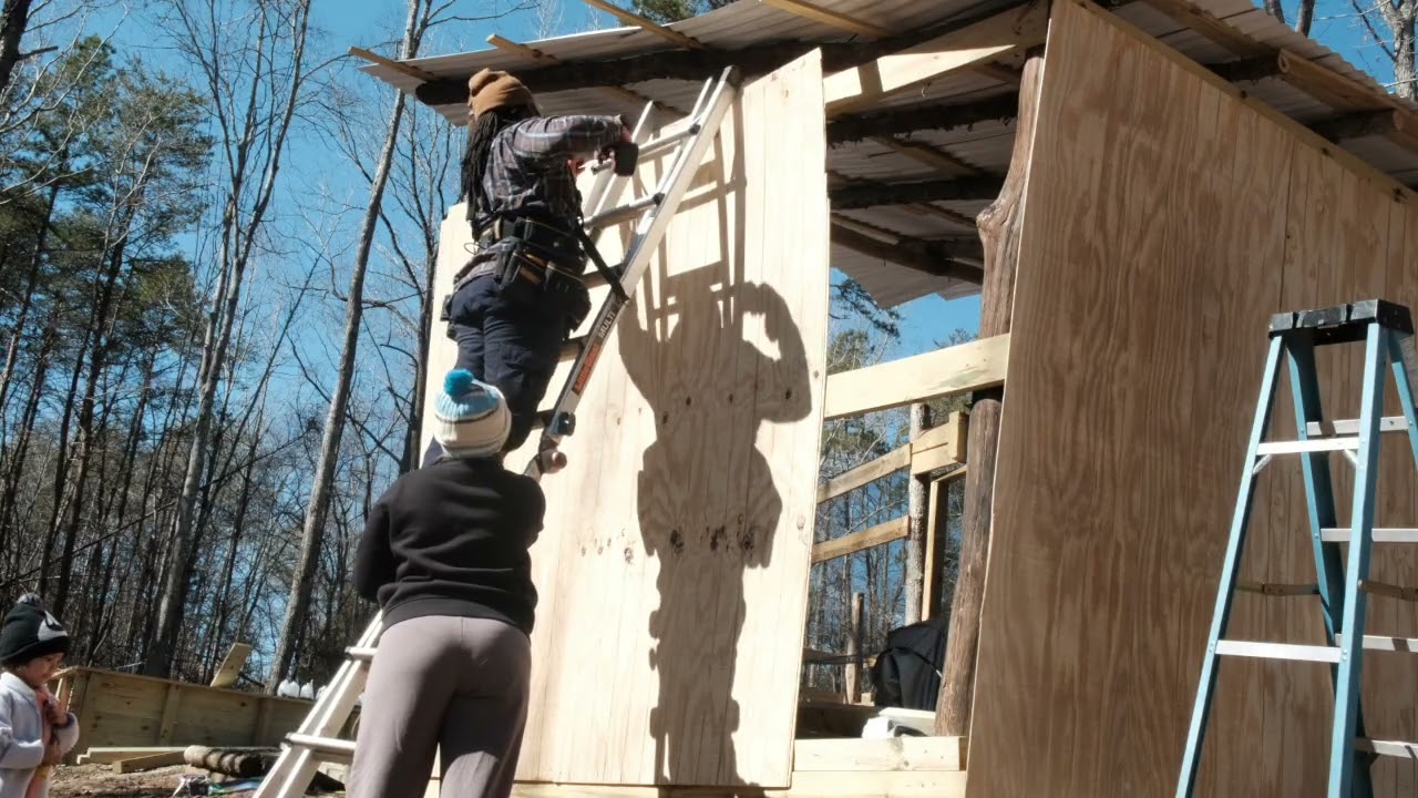 Learning the Hard Way on Our Shed Build