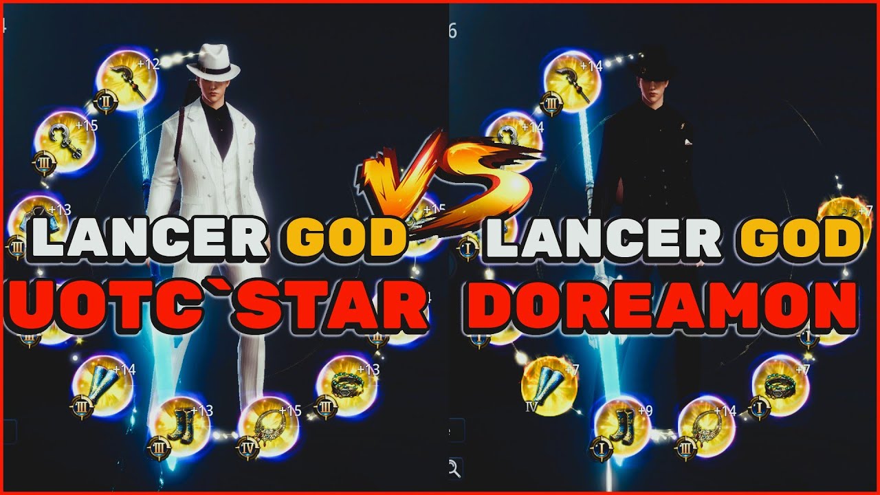 LANCER GOD против LANCER GOD | UOTC`STAR (680 тыс. PS) против DORAEMON (660 тыс. PS) | MIR4