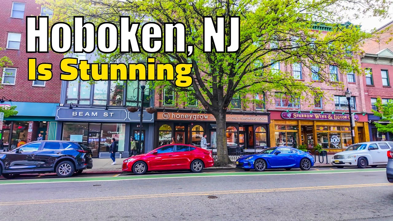 This is Hoboken! Walking Tour of New Jersey's Coolest Neighborhood 🇺🇸