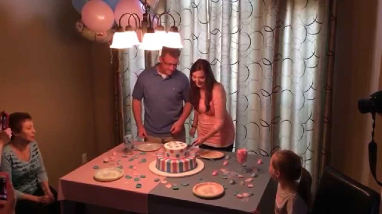Our Twin Gender Reveal - February 23, 2014