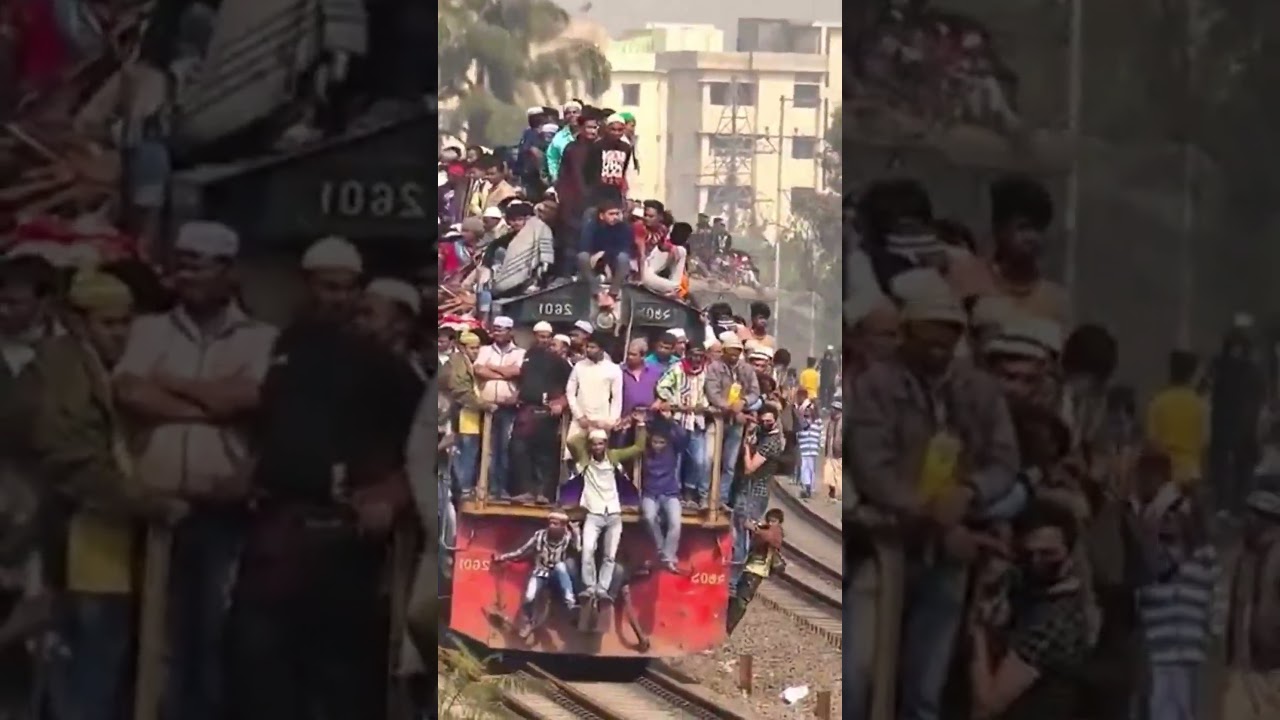 Crowded Local Train