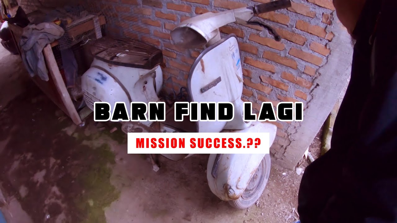 Barn Find Vespa Lagi | Bisakah Kita Selamatkan?