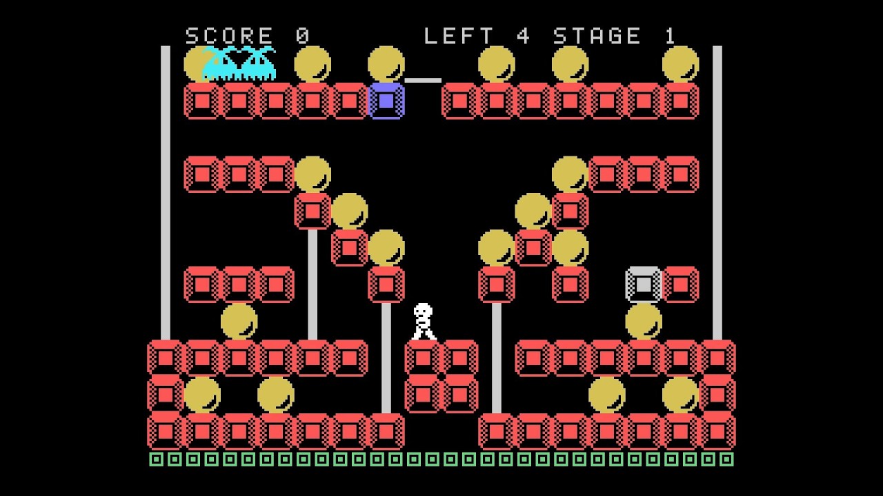 「THE TOWER OF MONSTER」for SORD m5 (BASIC-G)【ベーマガ】