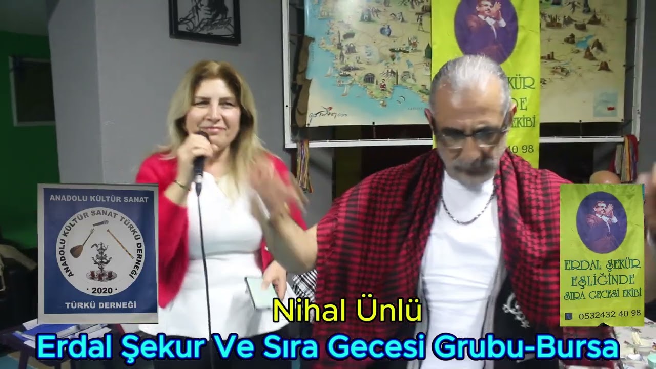 Anadolu Kültür Sanat Türkü Derneği & İnegöl  - Erdal Şekur Ve Sıra Gecesi Grubu & Bursa