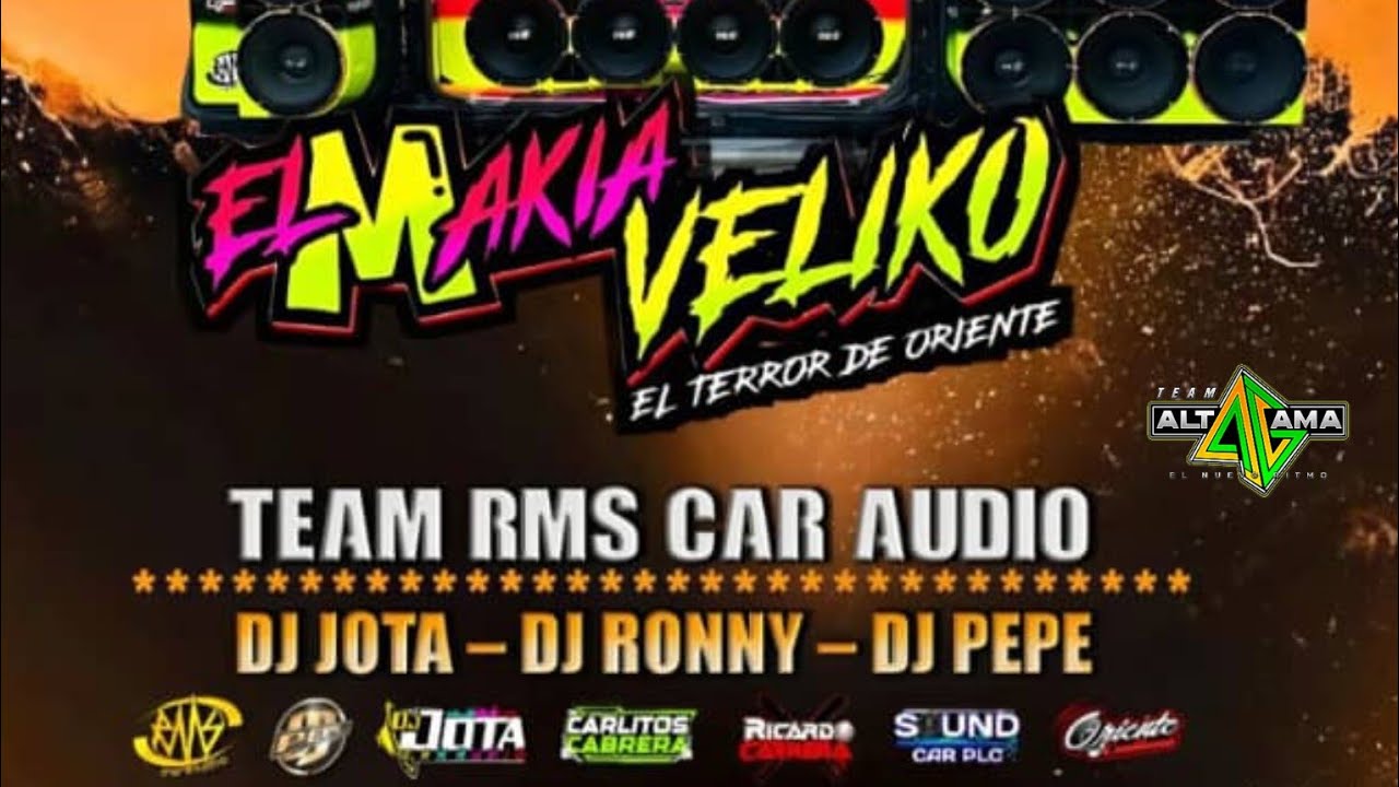 🔥🇻🇪Merengue Bomba - El Makiavelico Car Audio - Team RMS Car Audio - Dj Jota ❌ Dj Ronny ❌ Dj Pepe