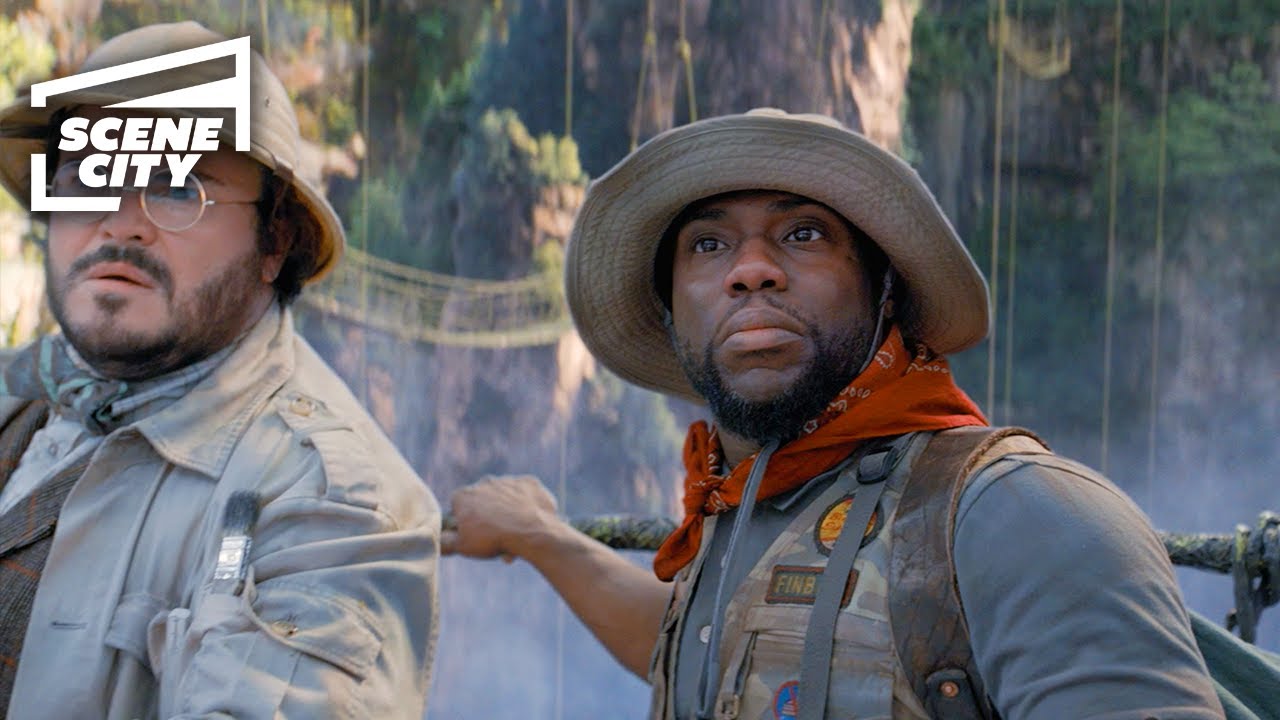 Jumanji The Next Level: Baboon Attack Bridge Scene (Kevin Hart, Jack Black 4K HD Clip) | Captions