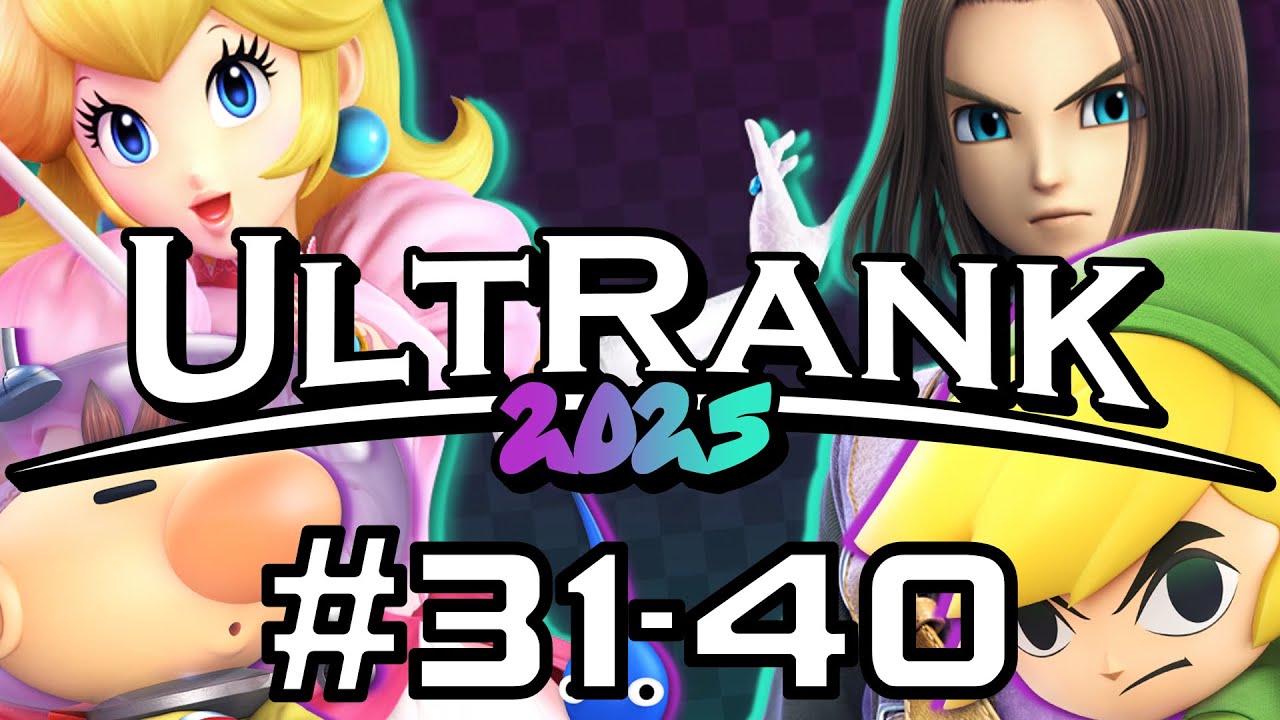 Top 100 Smash Ultimate Players - UltRank 2025 #31-40