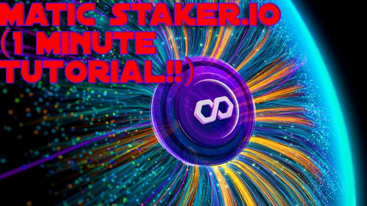 Matic staker (1 MINUTE TUTORIAL!!)