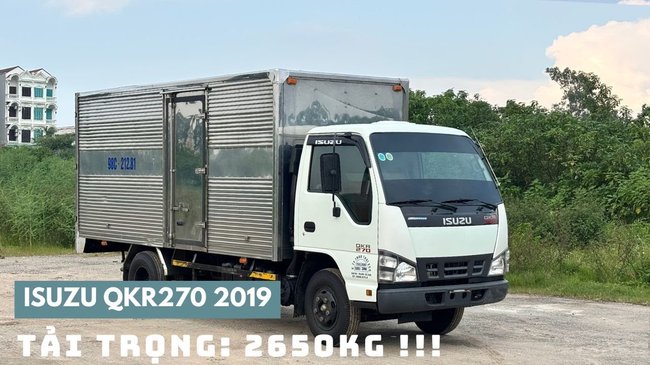 ISUZU QKR270 2019 tải trọng: 2650kg | Dũng Xe Tải Đông Anh