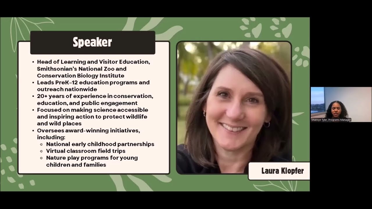 CEE's Beyond the Field Trip: Using Zoo-Based Resources to Build High School