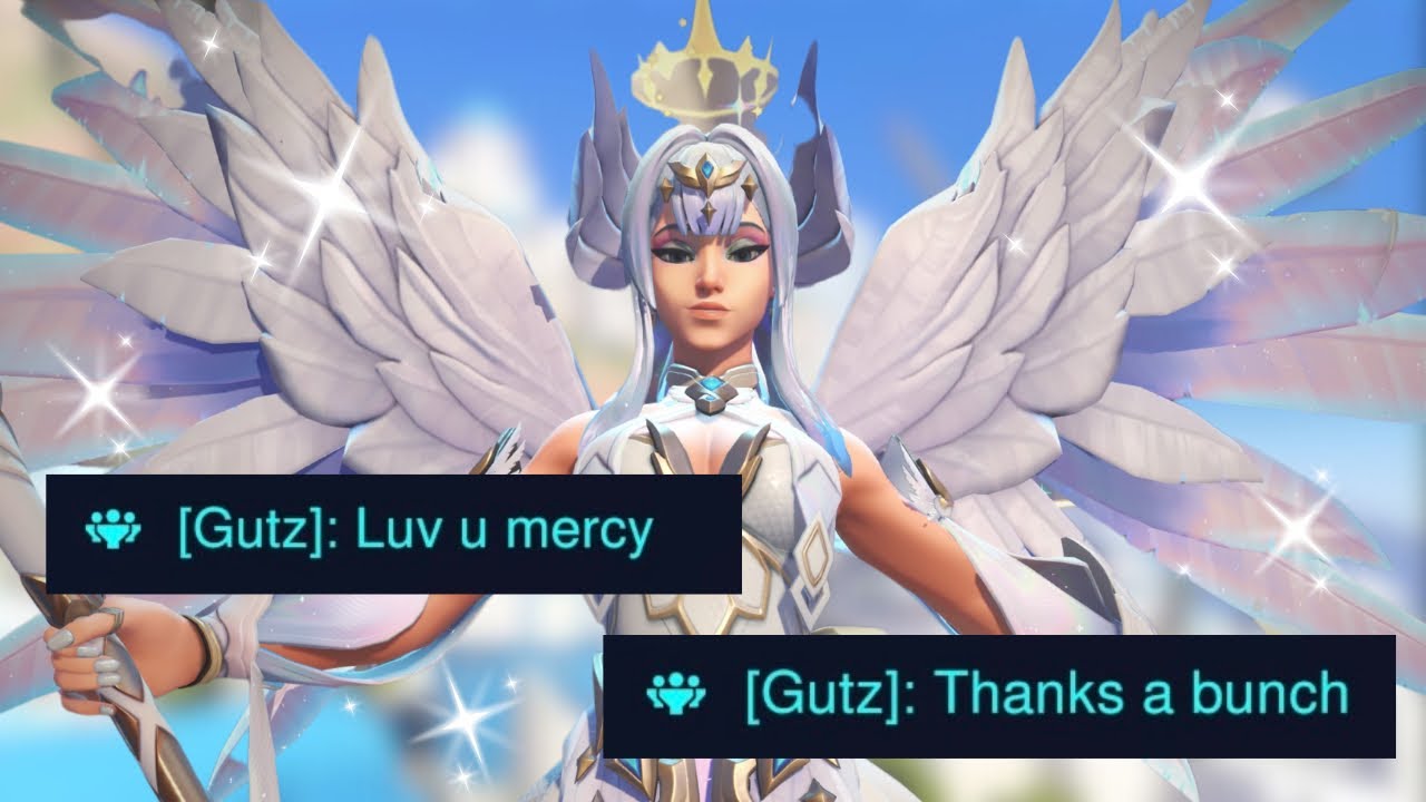 They DIDN’T Expect My Mercy 🪽T500 Console Mercy Main – Overwatch