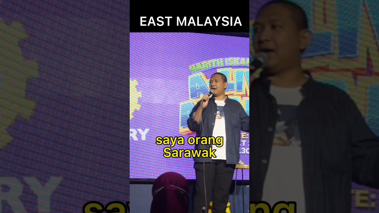 Standup comedy show dari Mad Sabah
