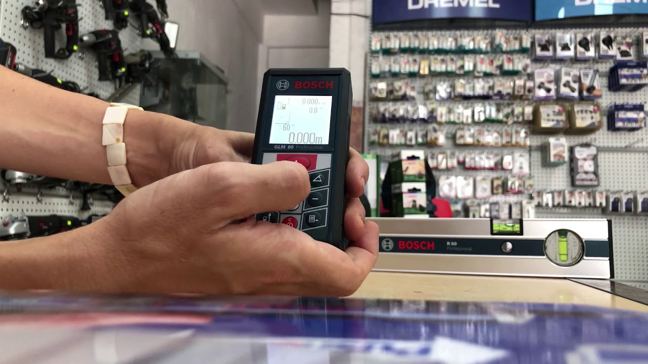 BOSCH GLM 80 + R60 TANITIM