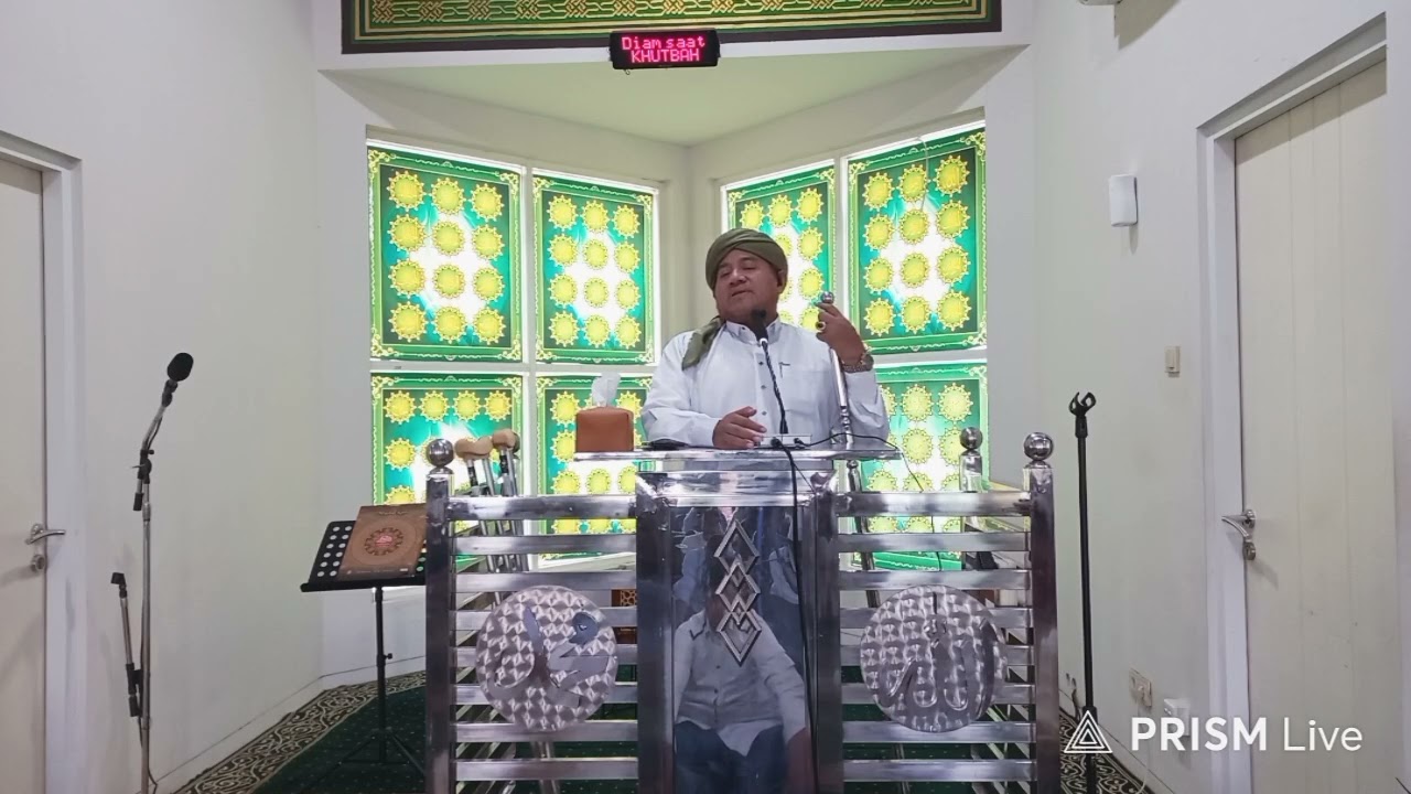 🔴LIVE STREAMING KHUTBAH SHALAT JUM'AT BERSAMA KH.ABDULLAH SYAMSUL ARIFIN M.HI 