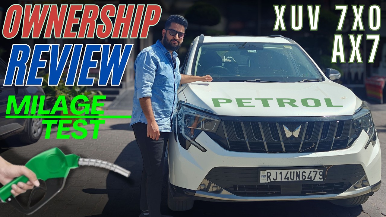 XUV 7XO AX7 AT Petrol Review | Mileage, Pros, Cons & MT vs AT | MotorTales