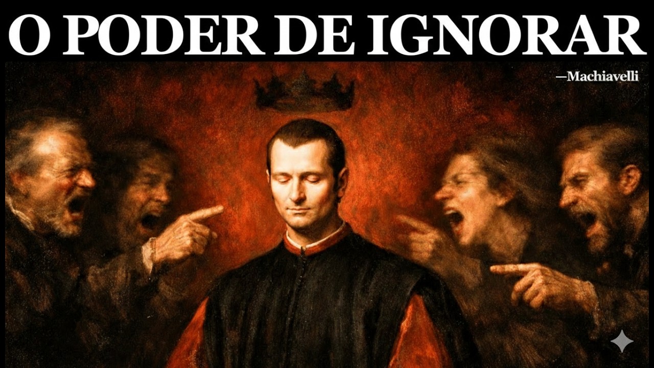 A Arte de Ignorar as Pessoas! O Poder Mais Impiedoso  Os Truques da Psicologia Sombria de Maquiavel